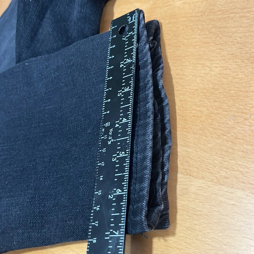NEW Gio Bardolini Esteban 38‎ x 32 Black Distressed Denim Jeans